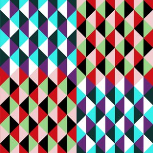 装饰性纺织品设计，2016（数字）。 作者 尼尔·奥斯本