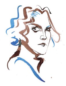 海伦-格里姆，2025 年（墨水）