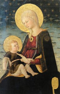 圣母子》，细节（绘画）