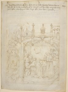 Cotton Julius E. IV, art.6，"Beauchamp Pageants"，约 1483 年（牛皮纸上的墨迹） 作者 荷兰语学校