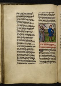 哈雷 MS 4425 f.18v Amors（爱神）和 L