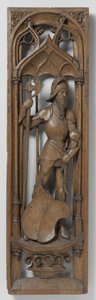 来自风琴箱的面板c。 1510-20 作者 荷兰语学校