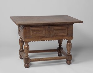 薪资表，约1600-50（橡木）。 作者 荷兰语学校