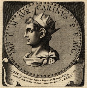 Portrait of Roman Emperor Carinus. 作者 荷兰语学校