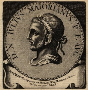 Portrait of Roman Emperor Majorian. 作者 荷兰语学校