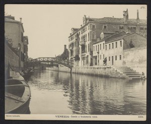 威尼斯玫瑰园景观
Venezia - Canale e fondamenta rossa（标题见实物）