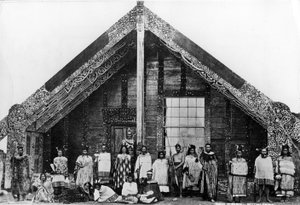 毛利人议会或会议室，c.1863-80