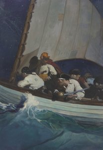 “噢，摩根的手下正在追杀你；还有黑胡子——海盗！……” 作者 纽维尔·康威斯