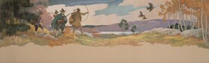 土耳其猎人，1941年 作者 纽维尔·康威斯