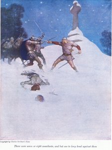 1916年，有七八个袭击者，但有一个是为了对抗他们 作者 纽维尔·康威斯