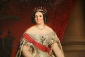安娜-帕夫洛夫娜大公夫人的肖像》，1849年。  