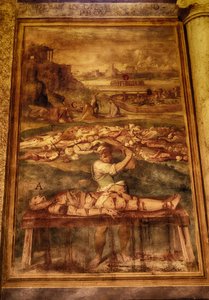圣斯特凡诺·罗通多圣殿 (Basilica Minor Santo Stefano Rotondo) 作者 Niccolo 叫 Pomarancio Circignani