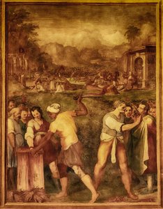 圣斯特凡诺·罗通多圣殿 (Basilica Minor Santo Stefano Rotondo) 作者 Niccolo 叫 Pomarancio Circignani