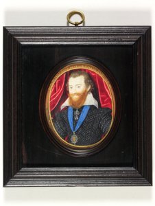 Ludovick Stuart，第二代伦诺克斯和里士满公爵（珐琅） 作者 尼古拉斯（后）希利亚德