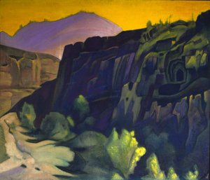 阿姜塔石窟》，1938年。 作者 尼古拉斯·罗里奇