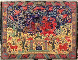 与龙决战，1912年 作者 尼古拉斯·罗里奇