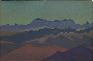1936年在喜达屋附近的喜马拉雅山 作者 尼古拉斯·罗里奇