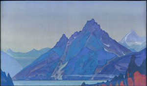 纳加斯湖，1932年 作者 尼古拉斯·罗里奇