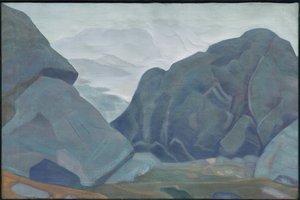 缅因州，Monhegan，“海洋”系列，1922年 作者 尼古拉斯·罗里奇