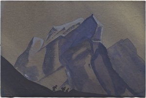 风暴山口，1936年 作者 尼古拉斯·罗里奇