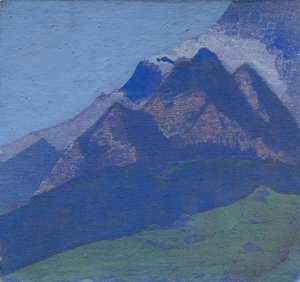 1929年左右的山间书房 作者 尼古拉斯·罗里奇