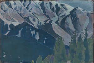Pir Panjal（同名系列作品），1925年 作者 尼古拉斯·罗里奇