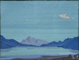 西藏湖泊，1933年 作者 尼古拉斯·罗里奇
