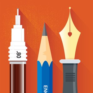 古代绘画工具！数字