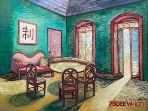 5Geewhiz，2022-23（纸上混合媒介） 作者 尼克·威廉姆斯