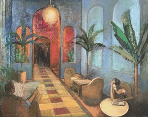希区柯克金发女郎，2023-23（木板油画）