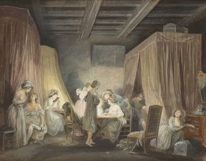 Le Coucher desOuvrièresen Modes，1788年 作者 尼古拉斯·拉弗伦森