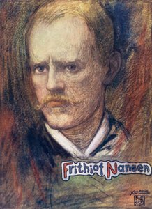 挪威：Fridtjof Nansen（彩色石版画） 作者 尼科·容曼