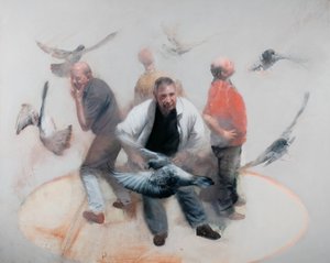 飞行控制器，2012 年（布面油画）