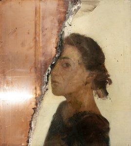 索非亚，2023 年（铜板油画） 作者 尼古拉·普奇
