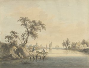 Elst aan de Maas 村的景色