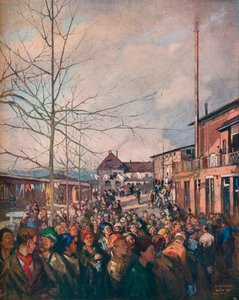 鲁勒本监狱营地，圣诞节晚餐，1917年