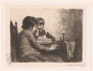 艺术鉴赏 作者 Nicolaas van der Waay（艺术家签名）