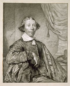 一个男人的肖像，1681（litho）