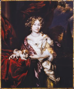 一位夫人的肖像，1677年 作者 尼古拉斯·梅斯（Nicolaes Maes）