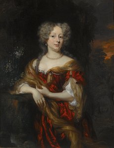女人的画像 作者 尼古拉斯·梅斯（Nicolaes Maes）