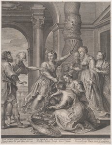 Achilles and the daughters of Lycomedes, ca. 1620-26., ca. 1620-26.