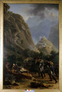 巴德堡的拿破仑 - Nicholas-Antoine Taunay，油画，19 世纪初。