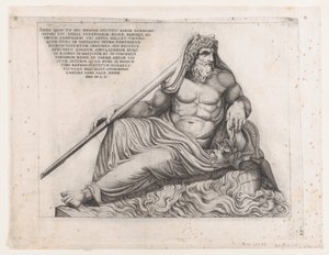 Speculum Romanae Magnificentiae：海洋之神，1560年，1560年。