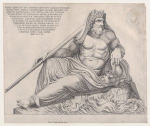 Speculum Romanae Magnificentiae：海洋之神，1560年，1560年。