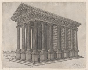 福尔图纳神庙，罗马，1550年。