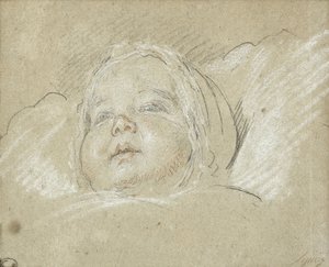 路易·菲利普（Louis-Philippe）1773-1850年，沙特尔公爵（孩童），1773年 作者 尼古拉斯·伯纳德·莱皮西
