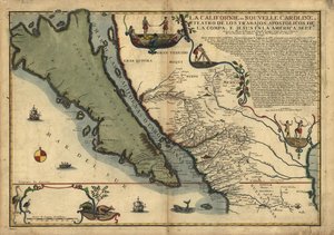 La Californie ou Nouvelle Caroline - 戏剧作品，美国耶稣会的使徒作品 Septe.LOC 96686640