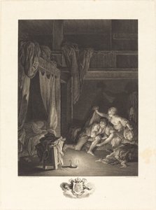 默认情况下的哨兵 作者 皮埃尔·安托万·博杜安之后的尼古拉斯·德劳内
