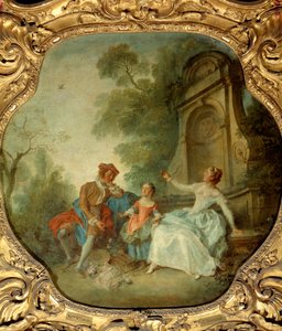 尼古拉斯·兰克雷特 (Nicolas Lancret) (1690-1743) 18 世纪的《L