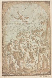 欧罗巴强奸案，1725-42年。 作者 尼古拉斯·勒苏尔
